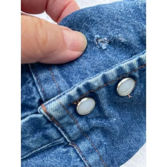 Vintage Wrangle size L pearl snap denim shirt. Western, See description - Picture 7 of 11